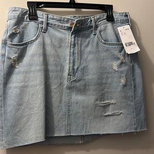 NWT H&M denim skirt
